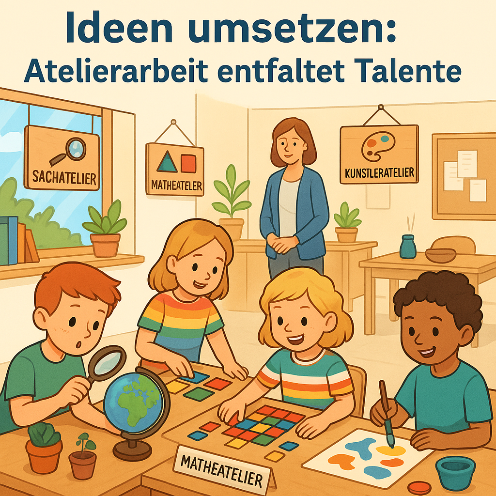 Newsletter #8 - Atelierarbeit in der Grundschule